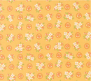 Cali Co Ring Around Posie Goldenrod Yardage