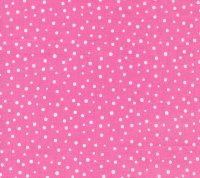 Cali Co Dots Carnation Yardage