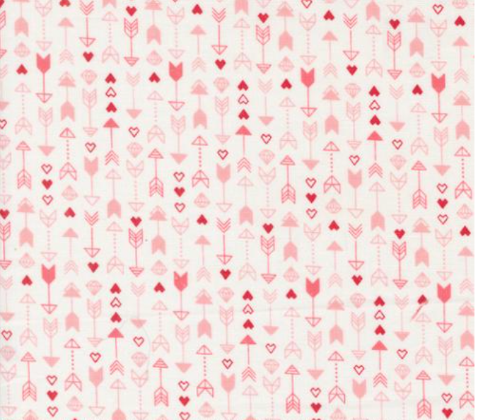 Love Blooms Arrow Stripes Lace Yardage