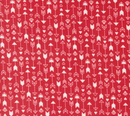 Love Blooms Arrow Stripes Rose Yardage