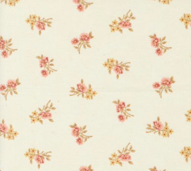 Sandalwood Rosalie Florals Opal Yardage