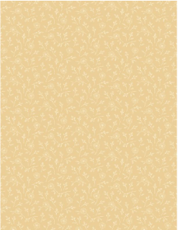 Countryside Small Floral Toss Cream Yardage