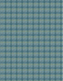 Countryside Plaid Blue Yardage