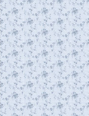 Radiance Small Floral Light Denim Yardage