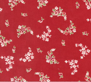 Grand Haven Blooming Garlands Cherry Yardage