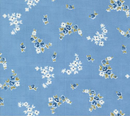 Grand Haven Blooming Garlands Sky Yardage