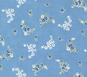 Grand Haven Blooming Garlands Sky Yardage