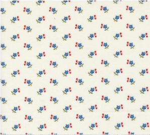 Grand Haven Calico Daisy Dits Cream Yardage