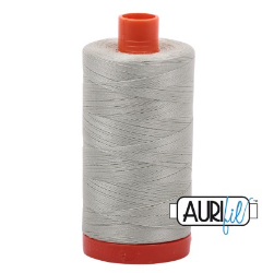 Aurifil Cotton Makó 50 wt Light Grey Green