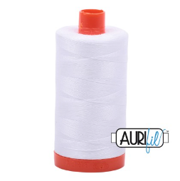 Aurifil Cotton Makó 50 wt White