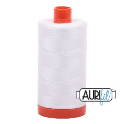 Aurifil Cotton Makó 50 wt Natural White