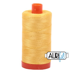 Aurifil Cotton Makó 50 wt Pale Yellow