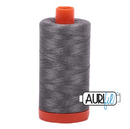 Aurifil Cotton Makó 50 wt Grey Smoke