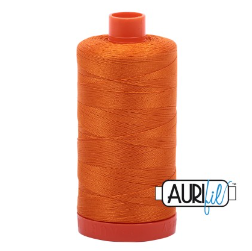 Aurifil Cotton Makó 50 wt Bright Orange