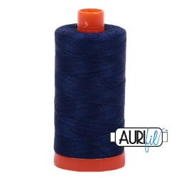 Aurifil Cotton Makó 50 wt Dark Navy