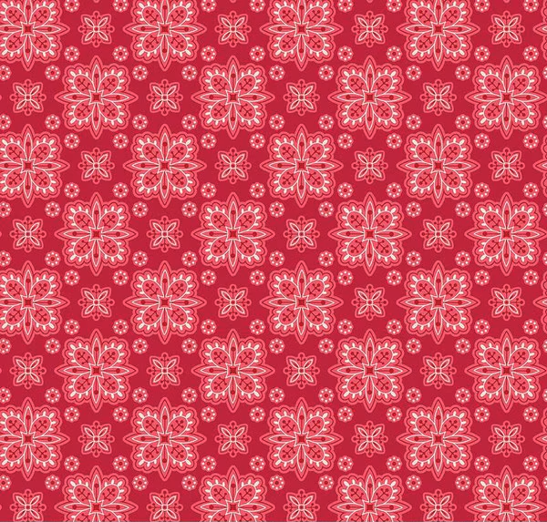 Americana Parade Berry Yardage