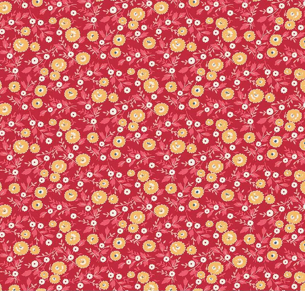Americana Freedom Berry Yardage