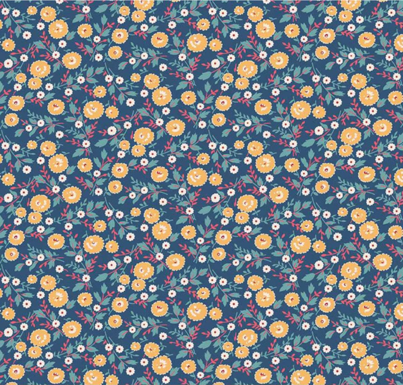 Americana Freedom Dark Denim Yardage
