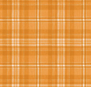 Costume Maker's Act II Plaid Orange Yardage