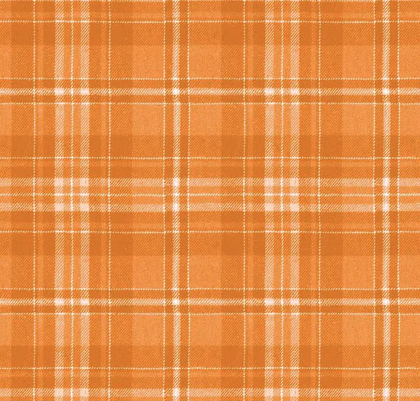Costume Maker's Act II Plaid Orange Yardage