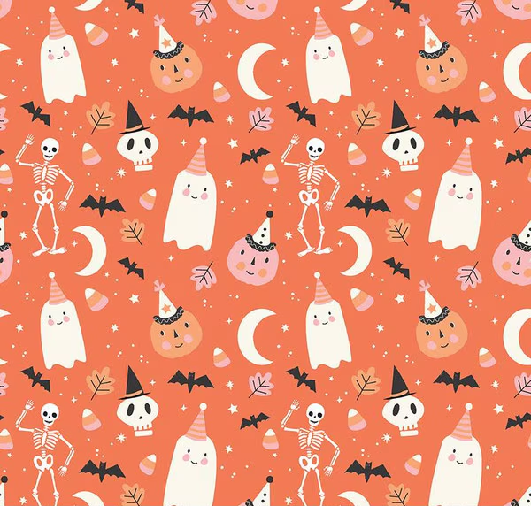 Hey Pumpkin Main Orange Yardage