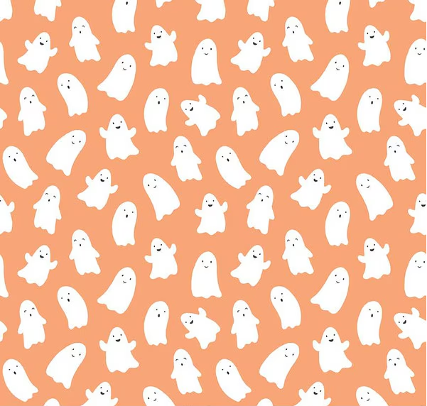 Hey Pumpkin Ghosts Pumpkin Yardage