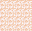 Hey Pumpkin Corn Candy White Yardage