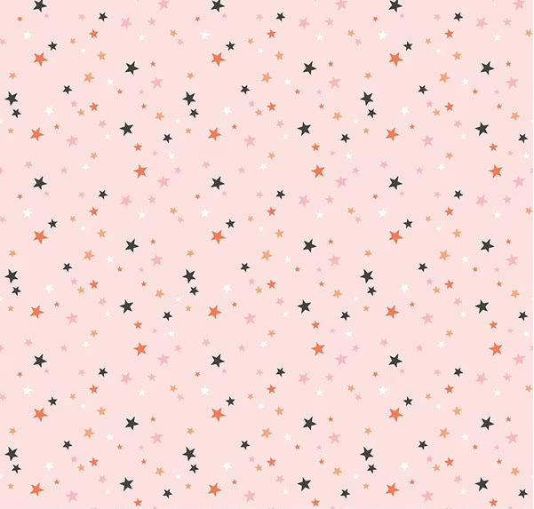 Hey Pumpkin Stars Blush Yardage