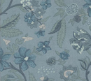 Sacre Bleu Parterre Florals French Blue Yardage