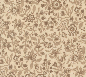 Sacre Bleu Jardinage Florals Pearl Yardage
