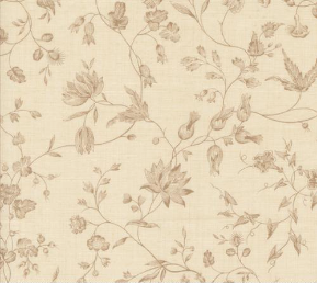 Sacre Bleu Pivoine Florals Pearl Yardage
