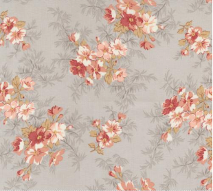 Sandalwood Cassandra Florals Moonbeam Yardage