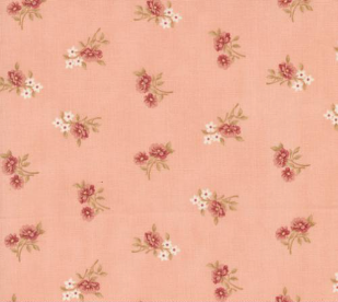 Sandalwood Rosalie Small Floral Rose Quartz Yardage