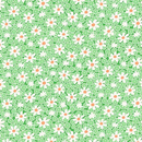 Nana Mae 8 Packed Daisy Green Yardage
