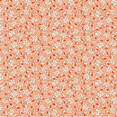 Nana Mae 8 Monotone Floral Peach Yardage