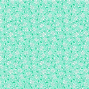 Nana Mae 8 Monotone Floral Aqua Yardage