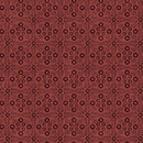 Oak and Maple Star Lattice Red Yardage