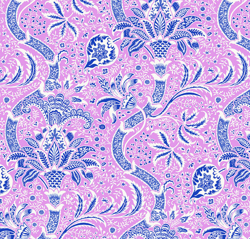 KFXMORRIS Indian - Pink Yardage