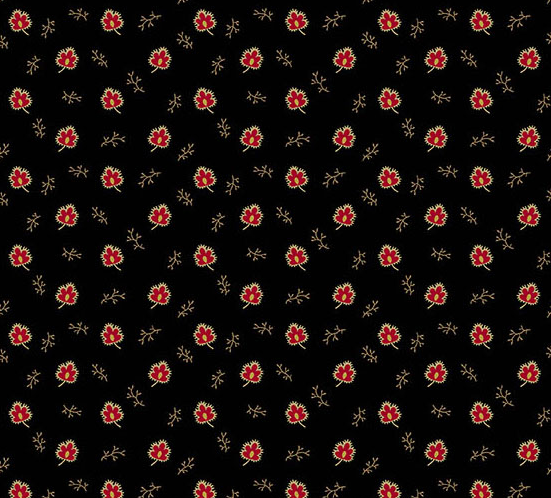 Carolina A-5316-K Black Fabric