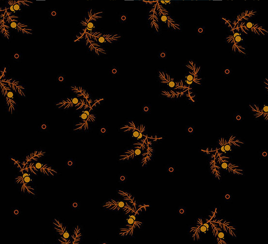 Carolina A-5315-K Black Fabric