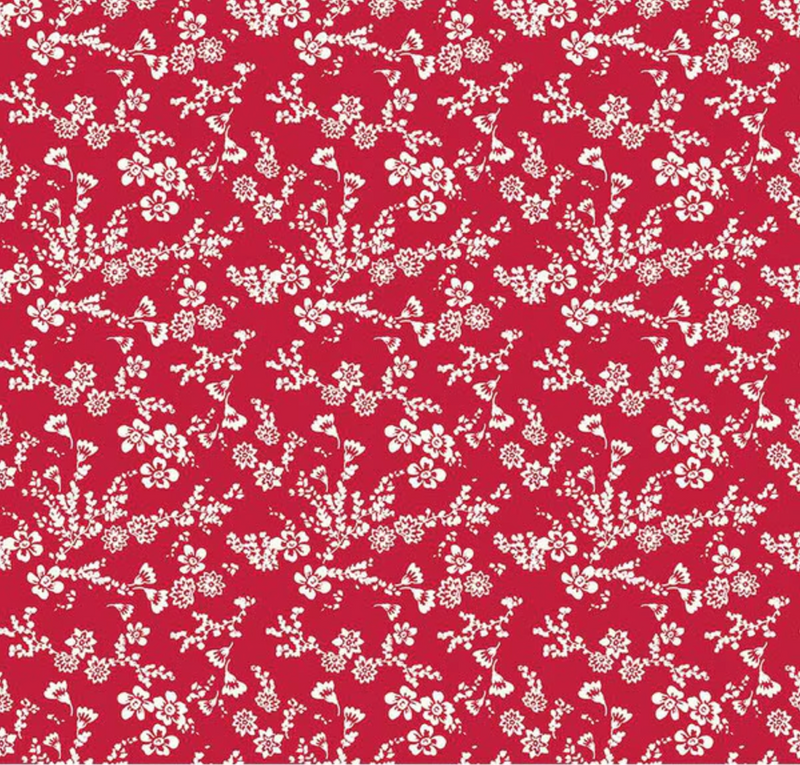 Red Delicious Velvet Red Fabric