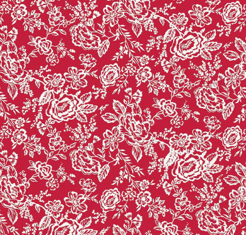 Red Delicious Apple Tart Red Fabric