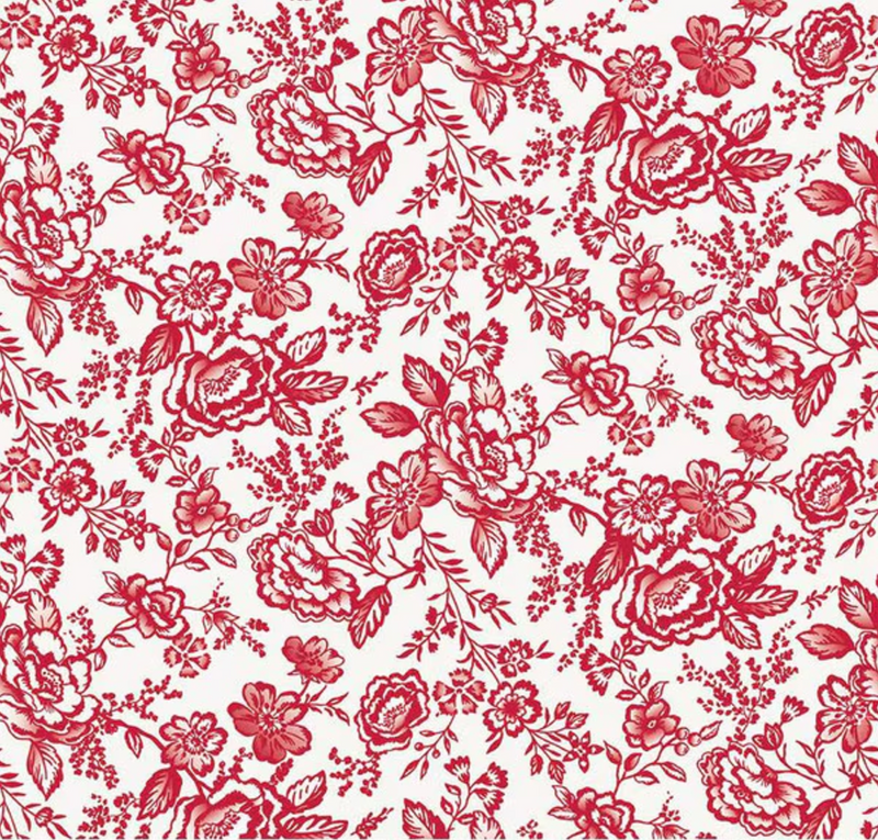 Red Delicious Apple Tart Cloud Fabric