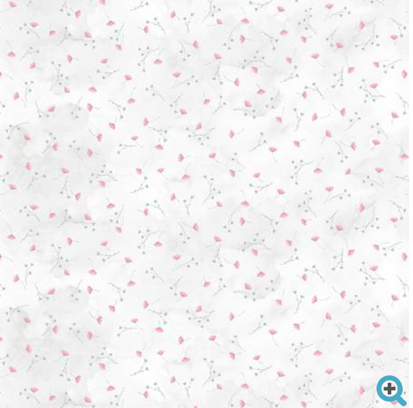 Soft Spoken Daisy and Ditsy Dreamhouse Fabric