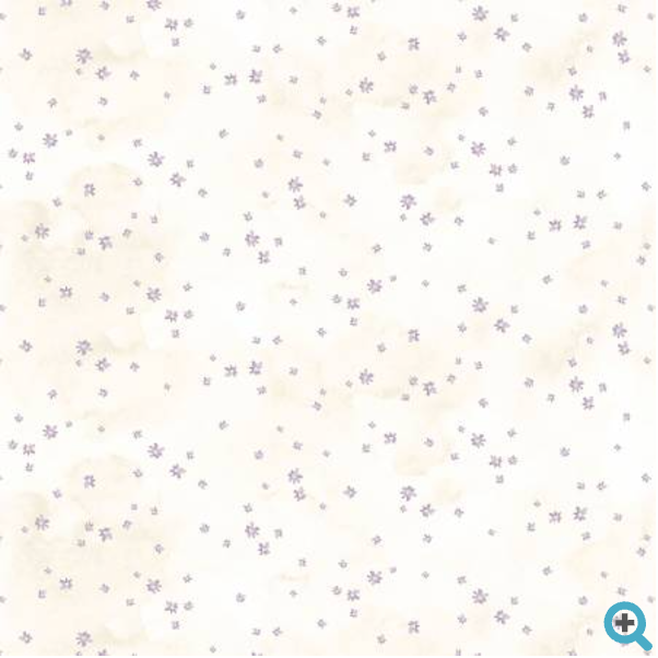 Soft Spoken Asterisk Flower Heather Fabric