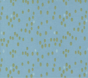 Olive You Dots Glacier Fabric