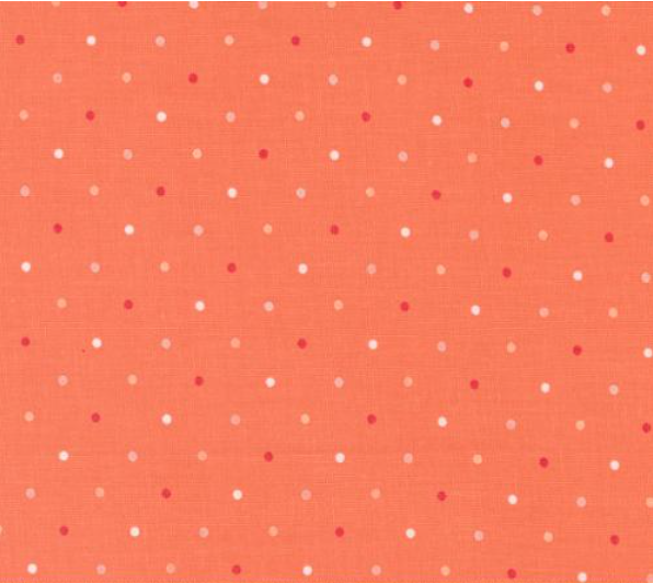 Magic Dot Dot Coral Fabric