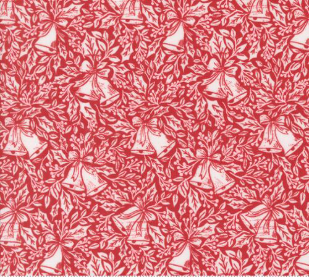 Berry And Pine Bell Song Blenders Bells Christmas Cranberry Fabric