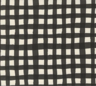Emmitt and Ivy Gingham Black Fabric