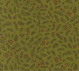 Emmitt and Ivy Holly Blenders Pine Fabric